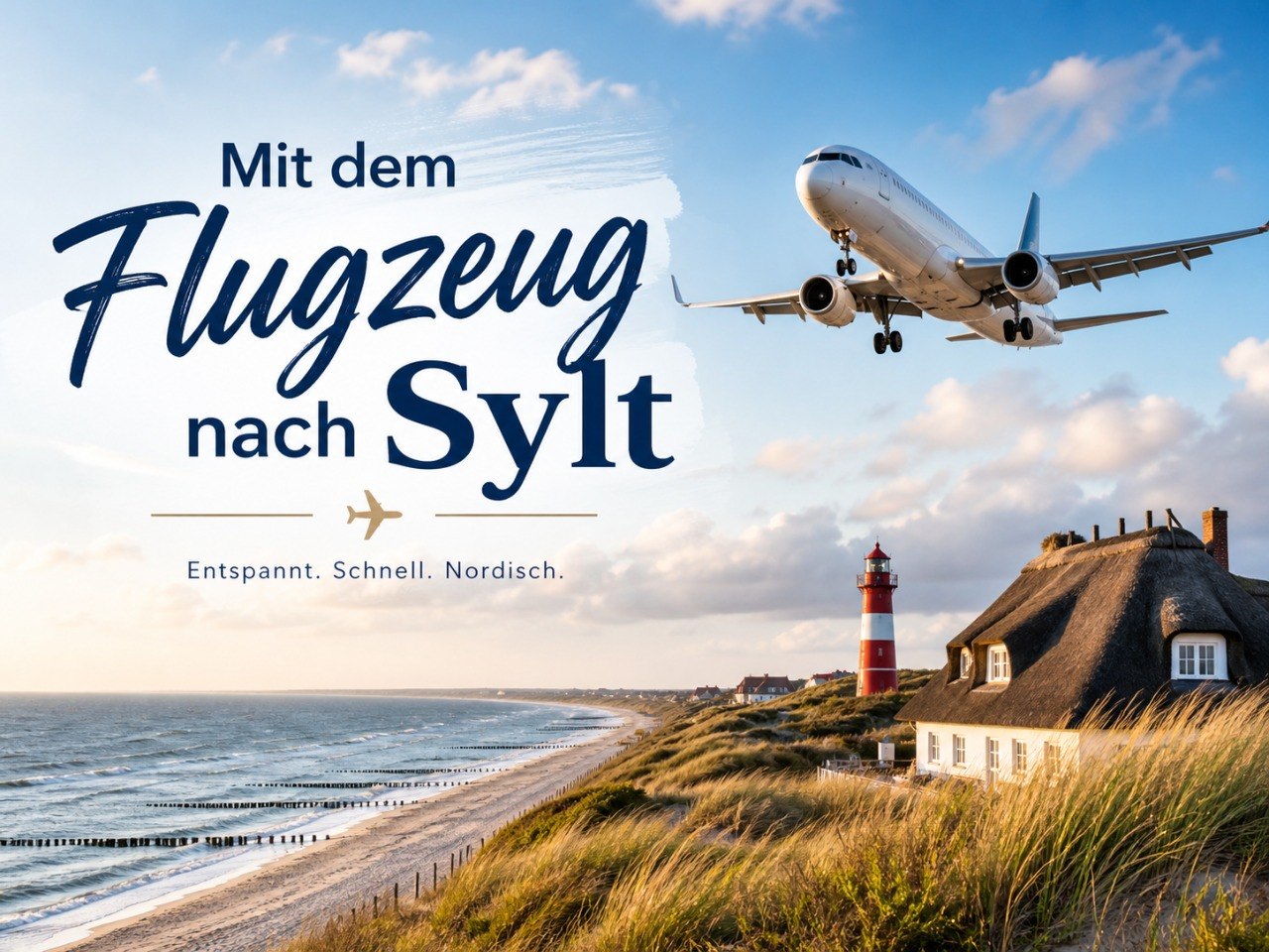 anreise nach Sylt mit dem Flugzeug